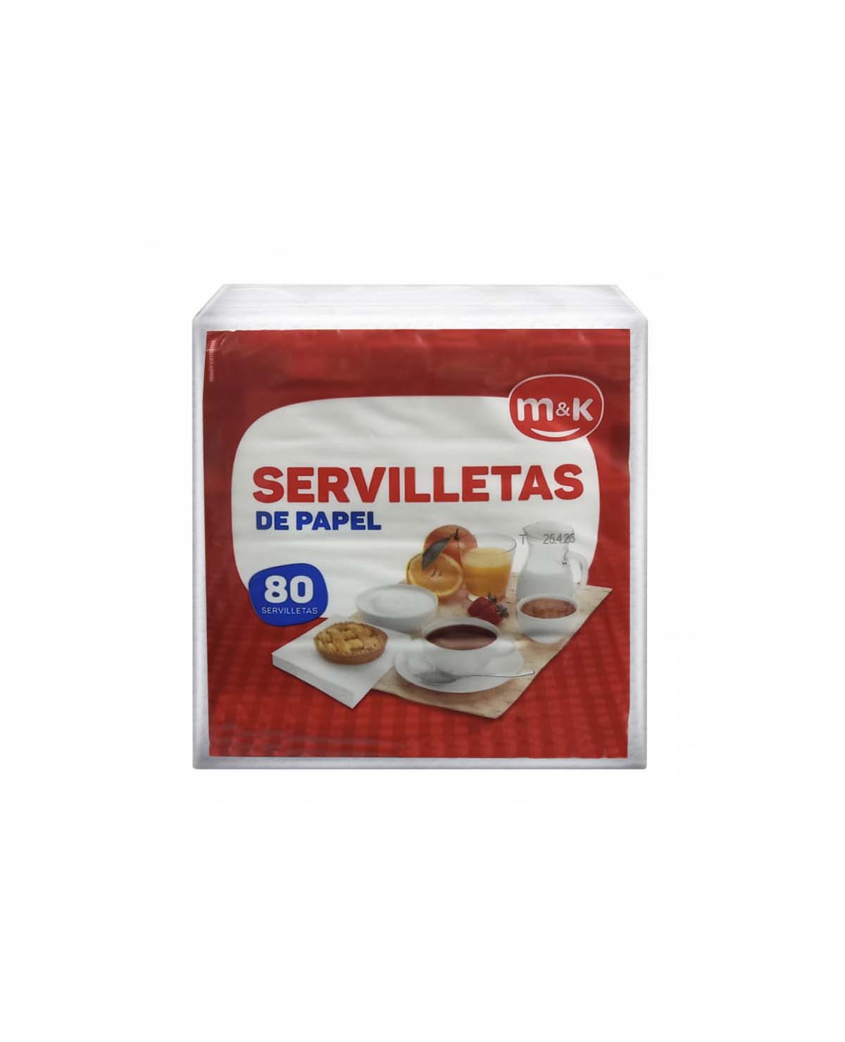 Servilleta de Papel M&K x 80 Un